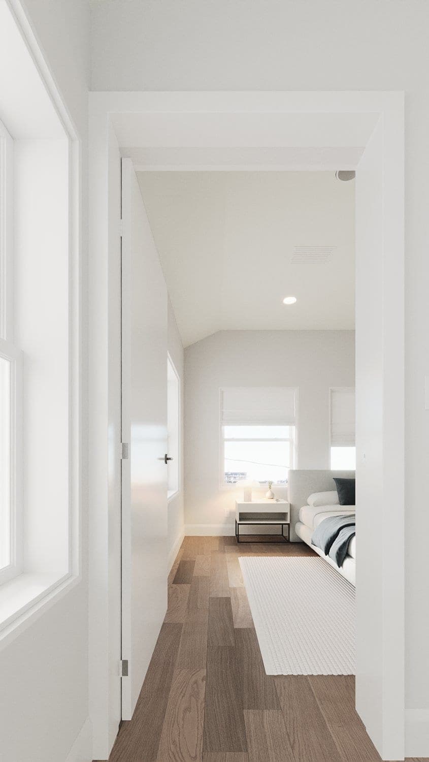 Beachside Residence — stair section