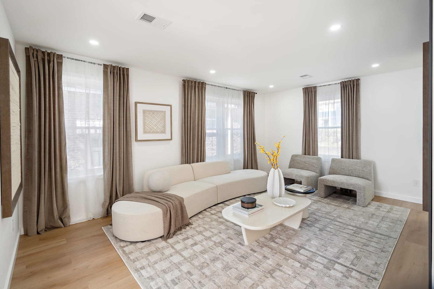 Maple Residence — Living 1A
